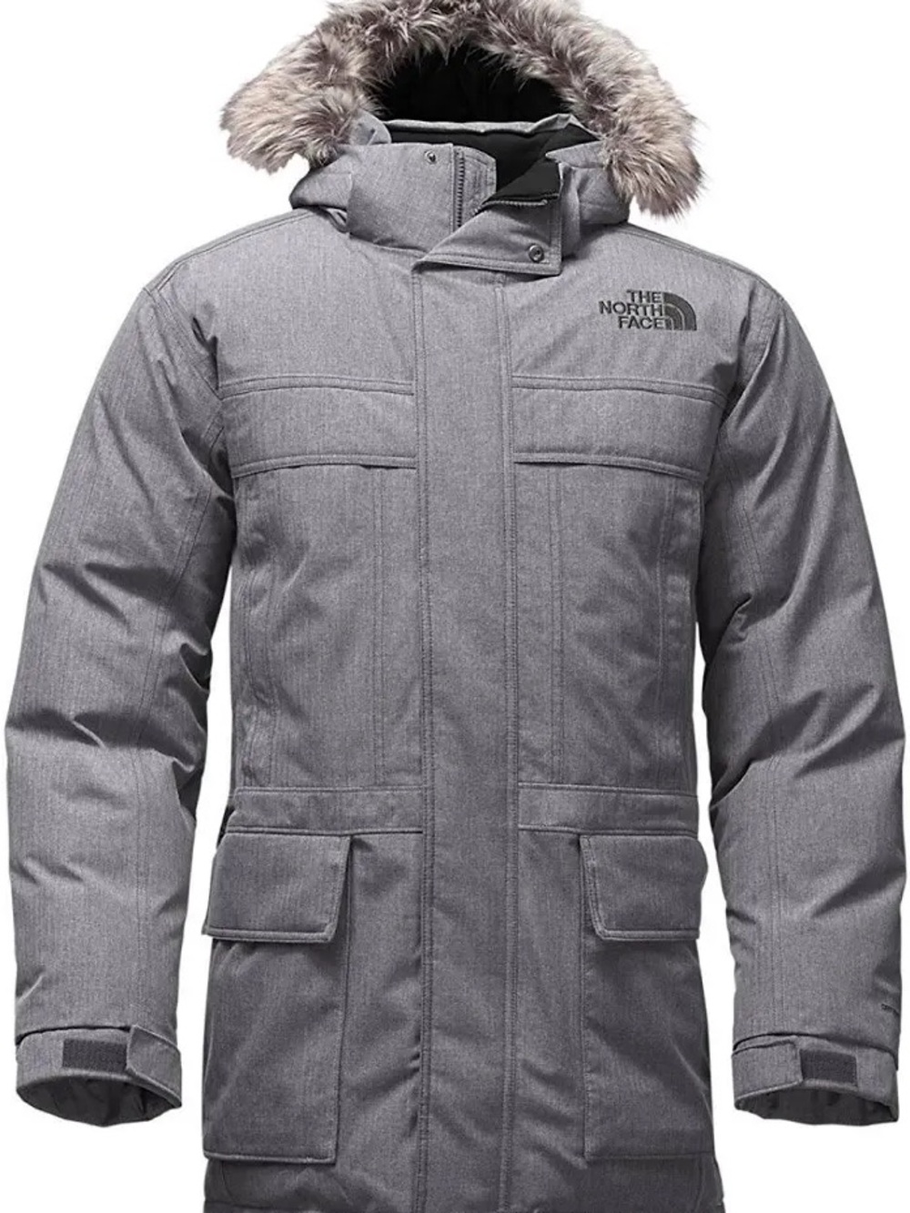 The North Face Men’s McCurdo Parka in Gray – Size Large